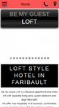 Mobile Screenshot of bemyguestloft.com